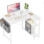 BEXEVUE L-Shaped Corner Desk - White